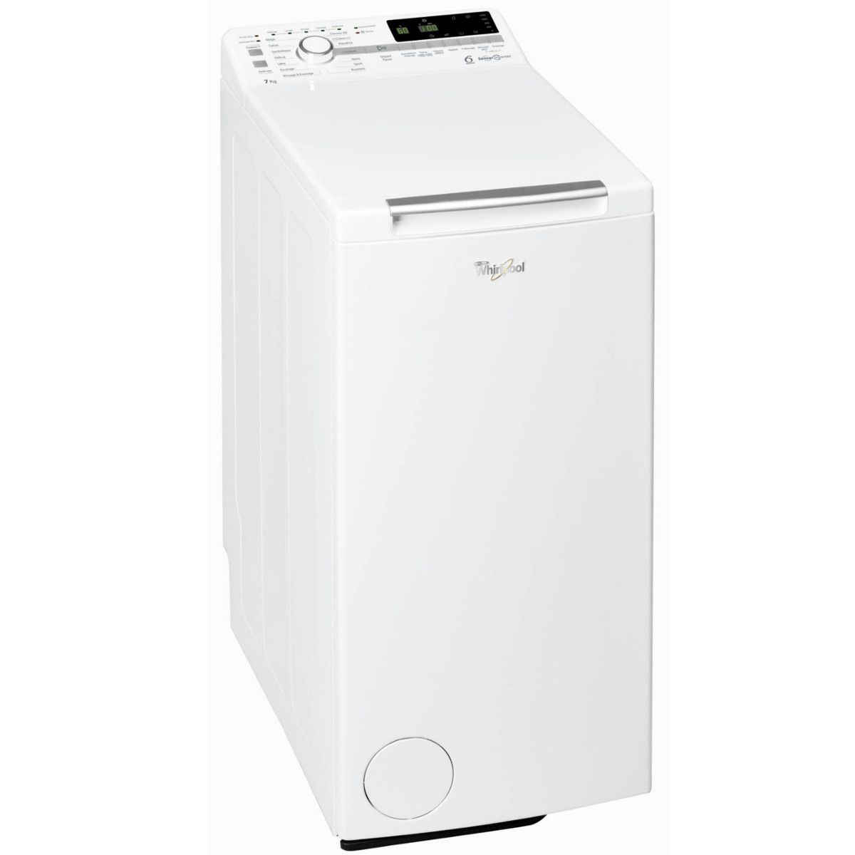 WHIRLPOOL Lave-linge top TDLR70210, 7 Kg, 1200 T/min