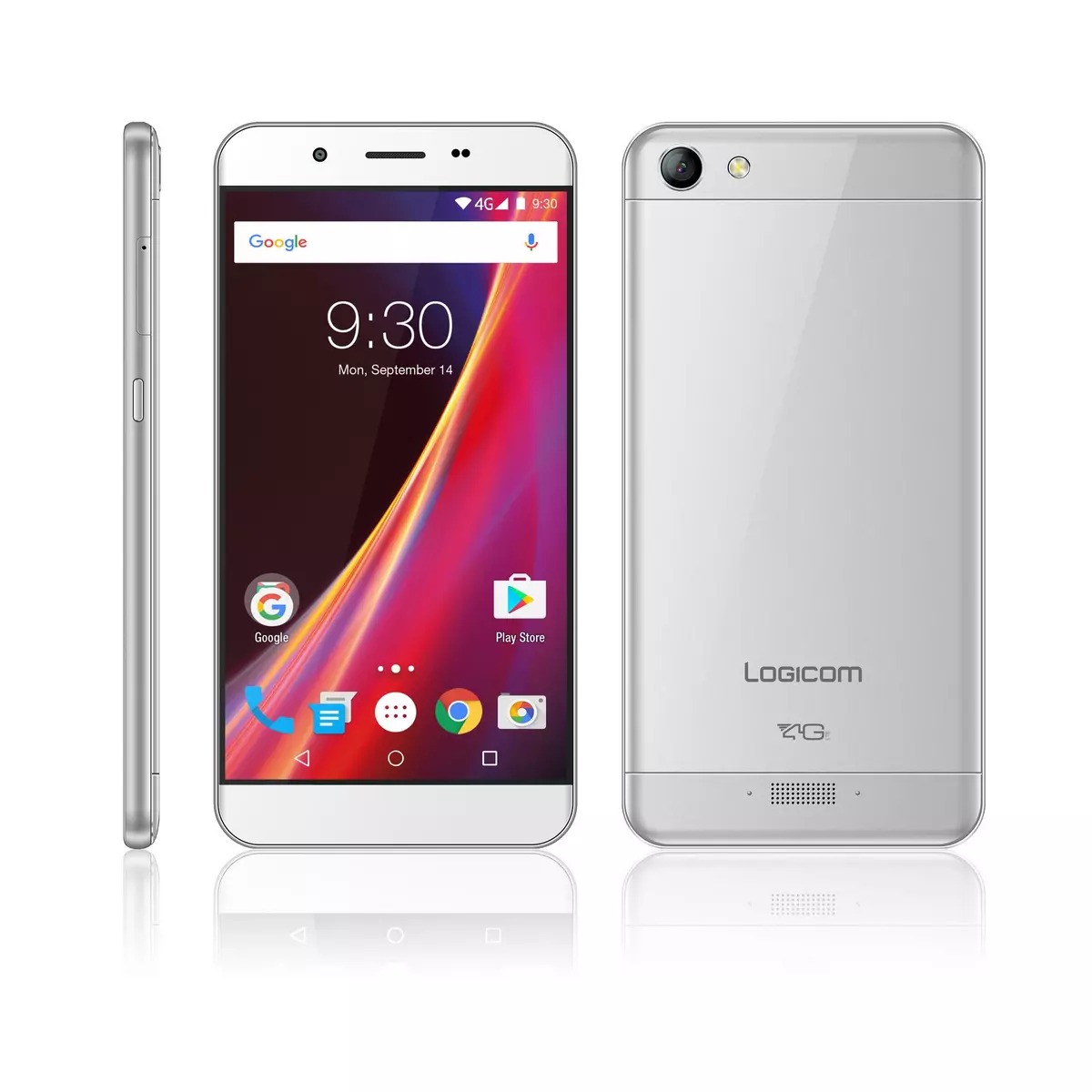 LOGICOM Smartphone - L-egant ONE - Gris - Double sim
