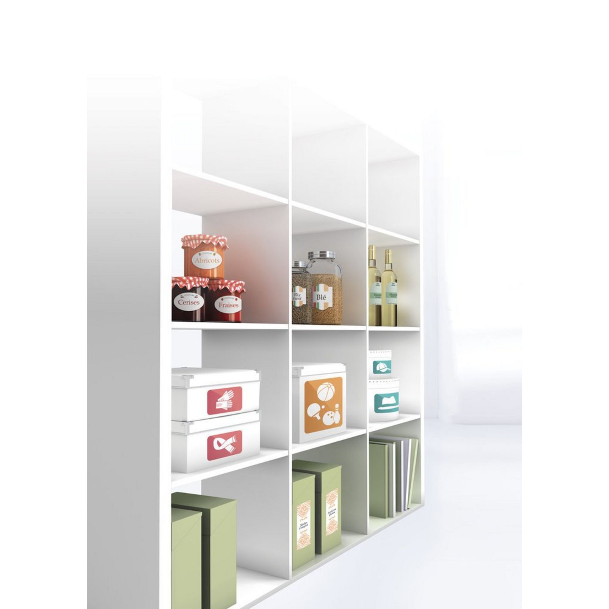 Voir la diapositive 4 : AVERY Avery Autocollants enlevables  C9410REV