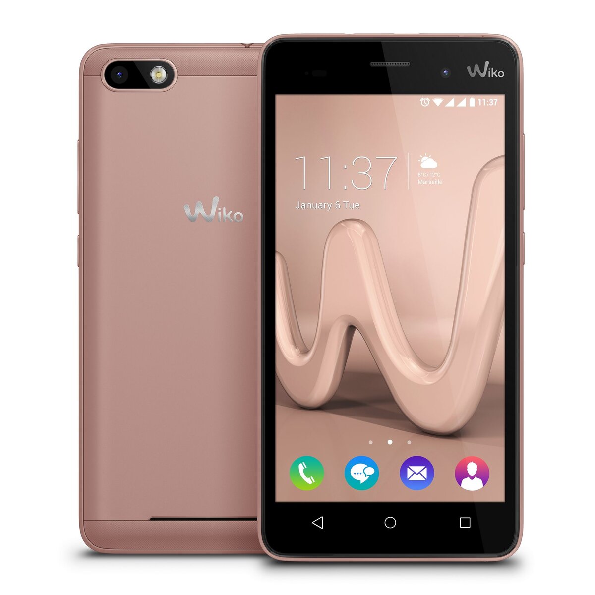 WIKO Smartphone PACK LENNY 3 - 16 Go - 5 pouces - Rose