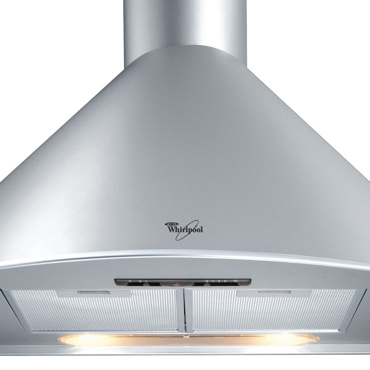 WHIRLPOOL Hotte décorative AKR 989 IX, 90 cm, 368 m3/h