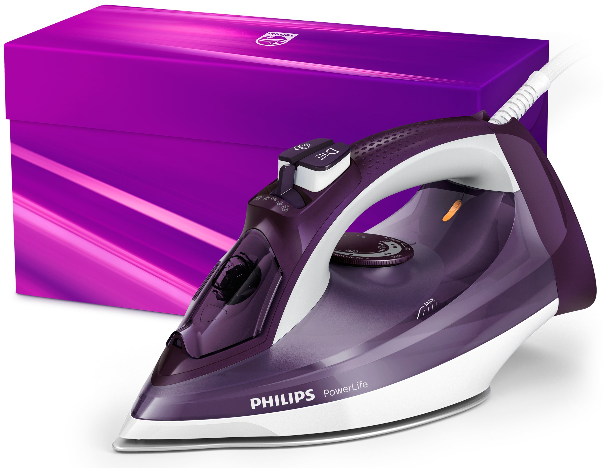 Voir la diapositive 2 : PHILIPS Fer à repasser vapeur GC2995/35