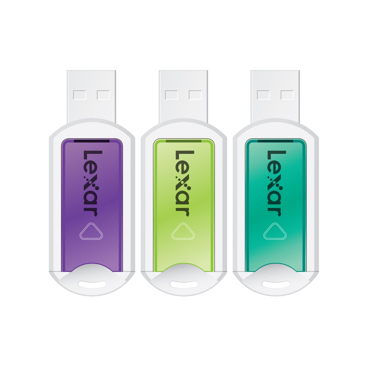 LEXAR Pack de 3 clés USB - USB 2.0 - 16Go