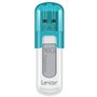 LEXAR Cle usb JumpDrive V10 - Value 16G USB2 Bleue & blanche