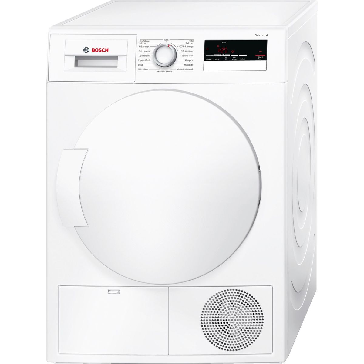 BOSCH Sèche-linge hublot WTN 83202FF, 8 Kg, Condensation