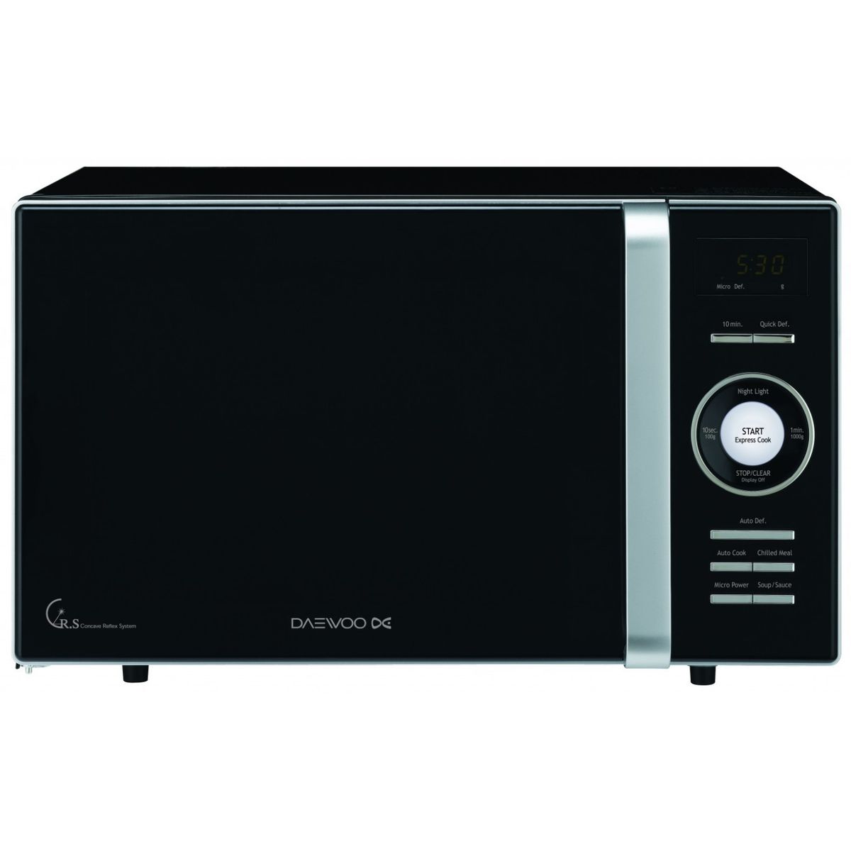 DAEWOO four micro ondes KOR 9A6KV Noir 23L 800W