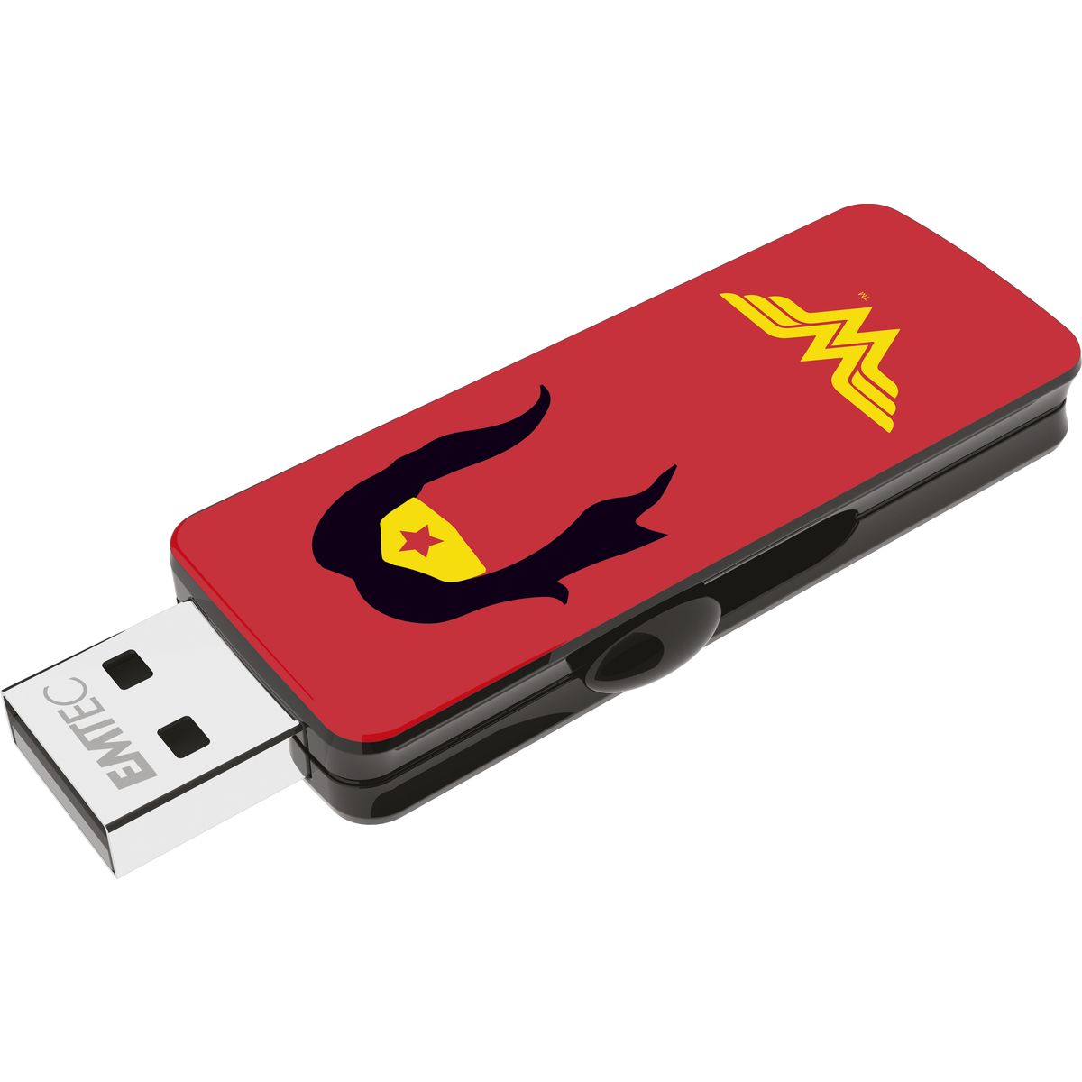 EMTEC Lot de 2 clés Usb 2.0 M700 16Go Justice League Superman et Wonderwoman