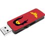 Voir la diapositive 3 : EMTEC Lot de 2 clés Usb 2.0 M700 16Go Justice League Superman et Wonderwoman