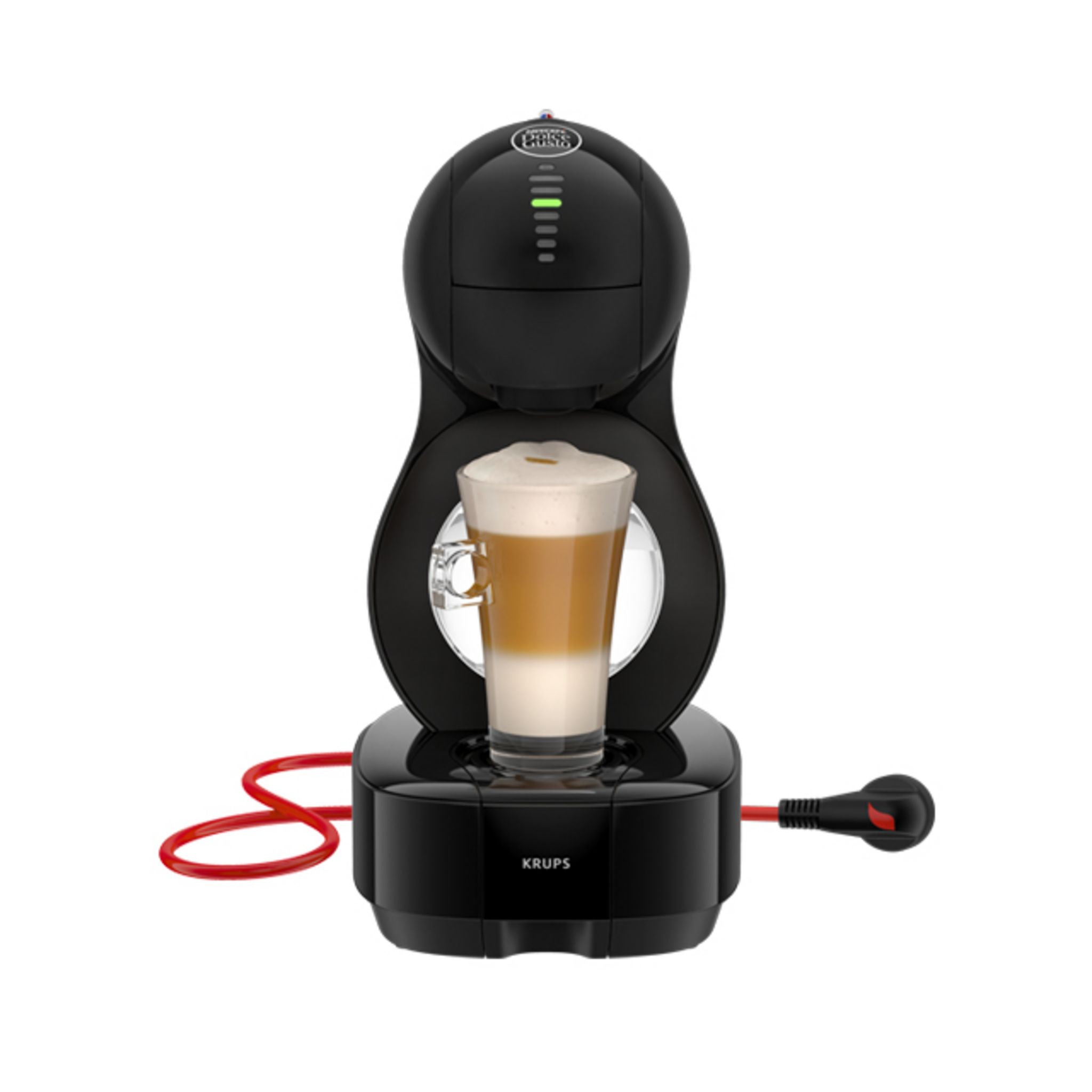 Voir la diapositive 2 : KRUPS Cafetière à dosette Dolce Gusto Lumio Noir YY3043FD
