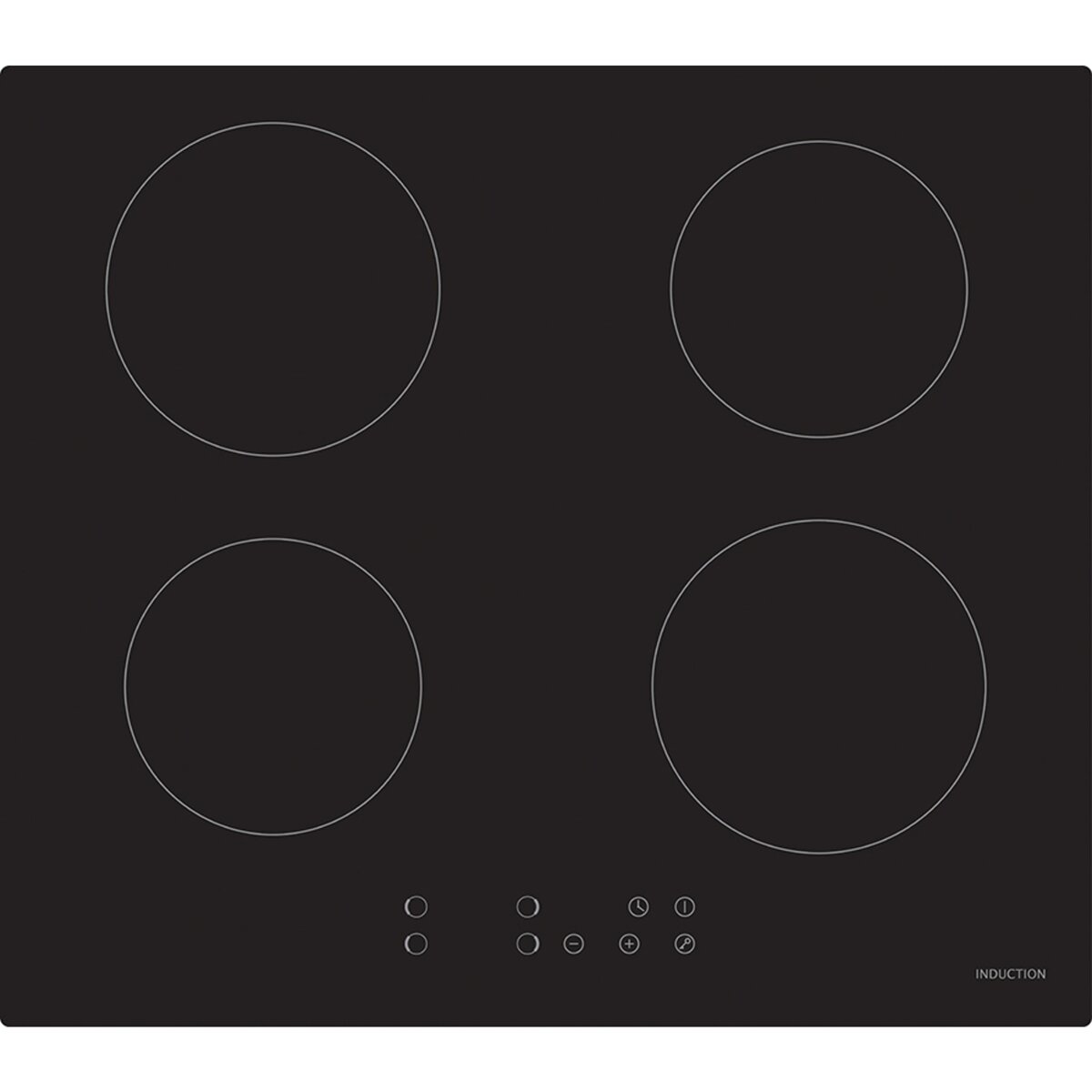 LIMIT Table de cuisson à induction LIKI 59, 60 cm, 4 foyers