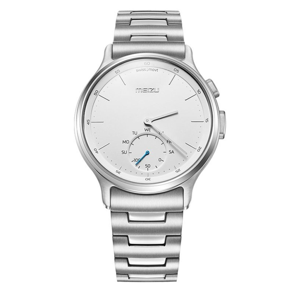 MEIZU Montre connectée bracelet acier - MEIZU WATCH - Connexion bluetooth