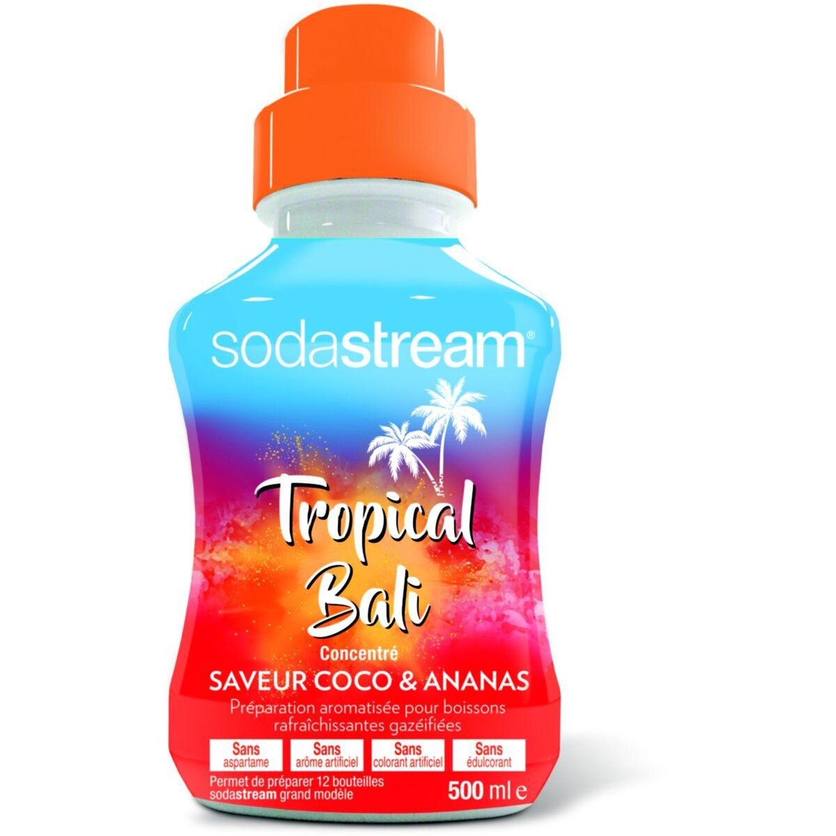 SODASTREAM Concentré saveur Coco Ananas pour sodastream