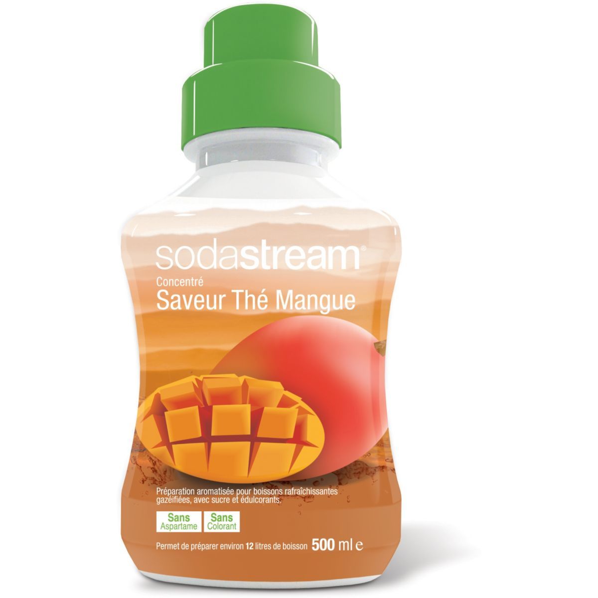 SODASTREAM Concentré saveur Thé Mangue pour boisson