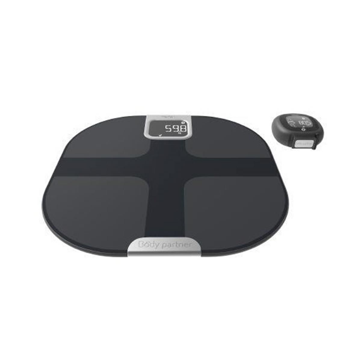 TEFAL Pèse personne connecté + ruban de mesure connecté Body Partner Advanced