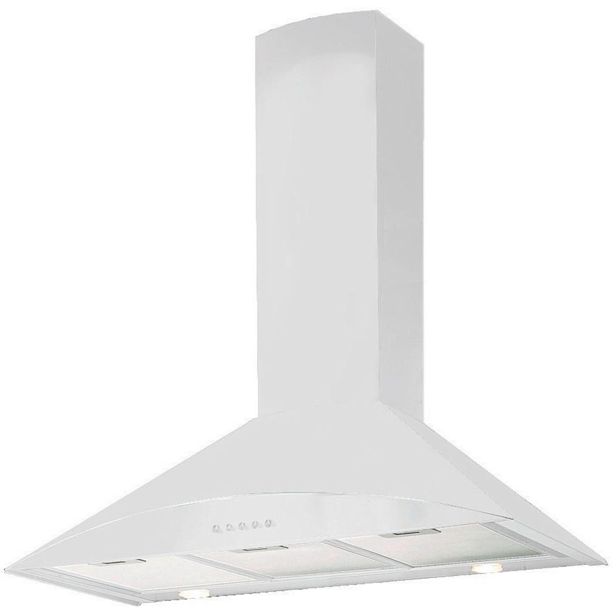 WHIRLPOOL Hotte décorative AKR029WH, 90 cm, 537 m3/h