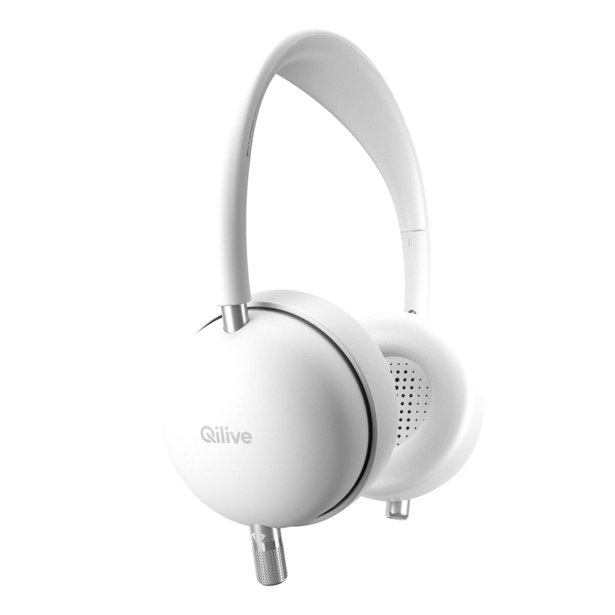 QILIVE Casque audio Q1007 Bluetooth - Blanc