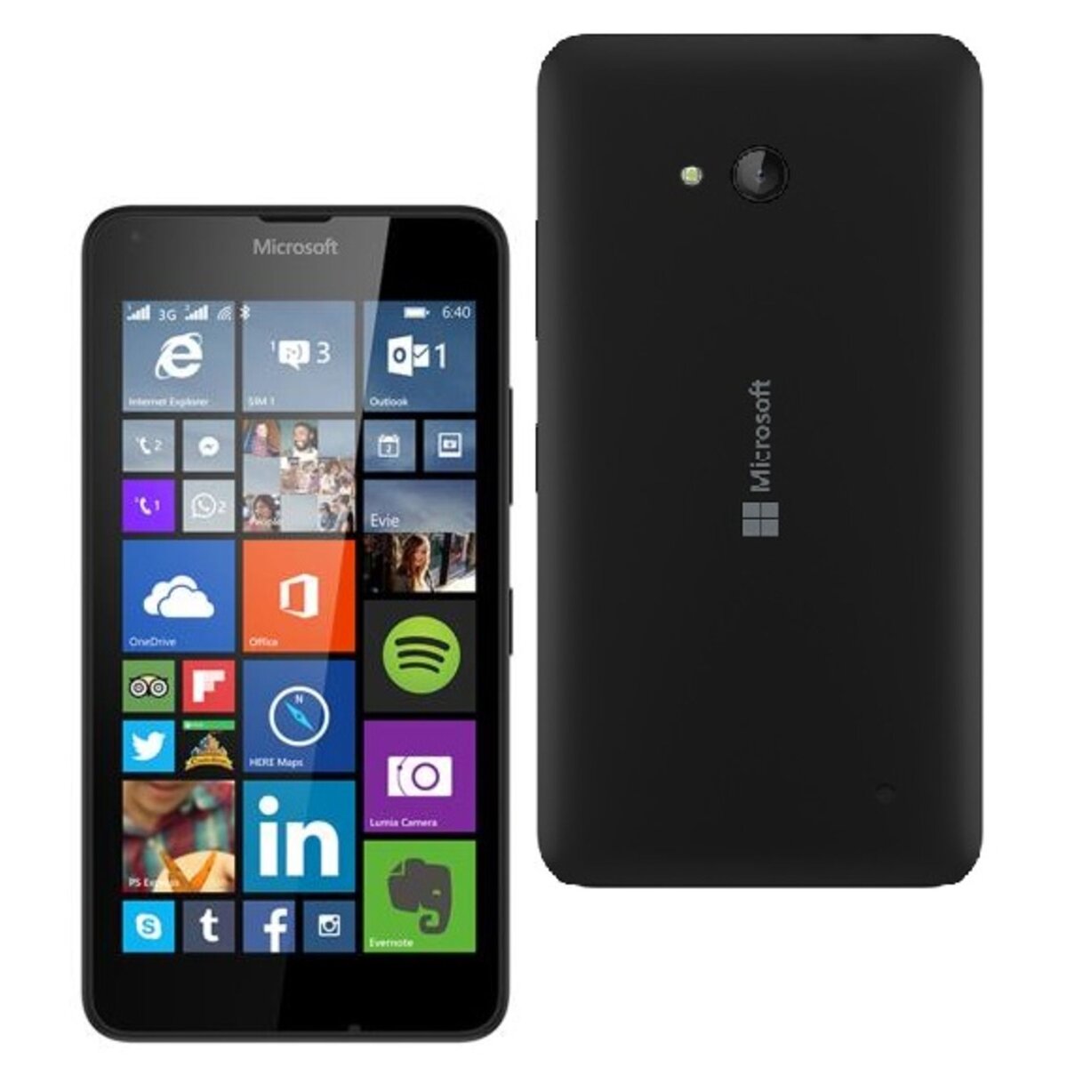 NOKIA Smartphone - Lumia 640 4G - Noir