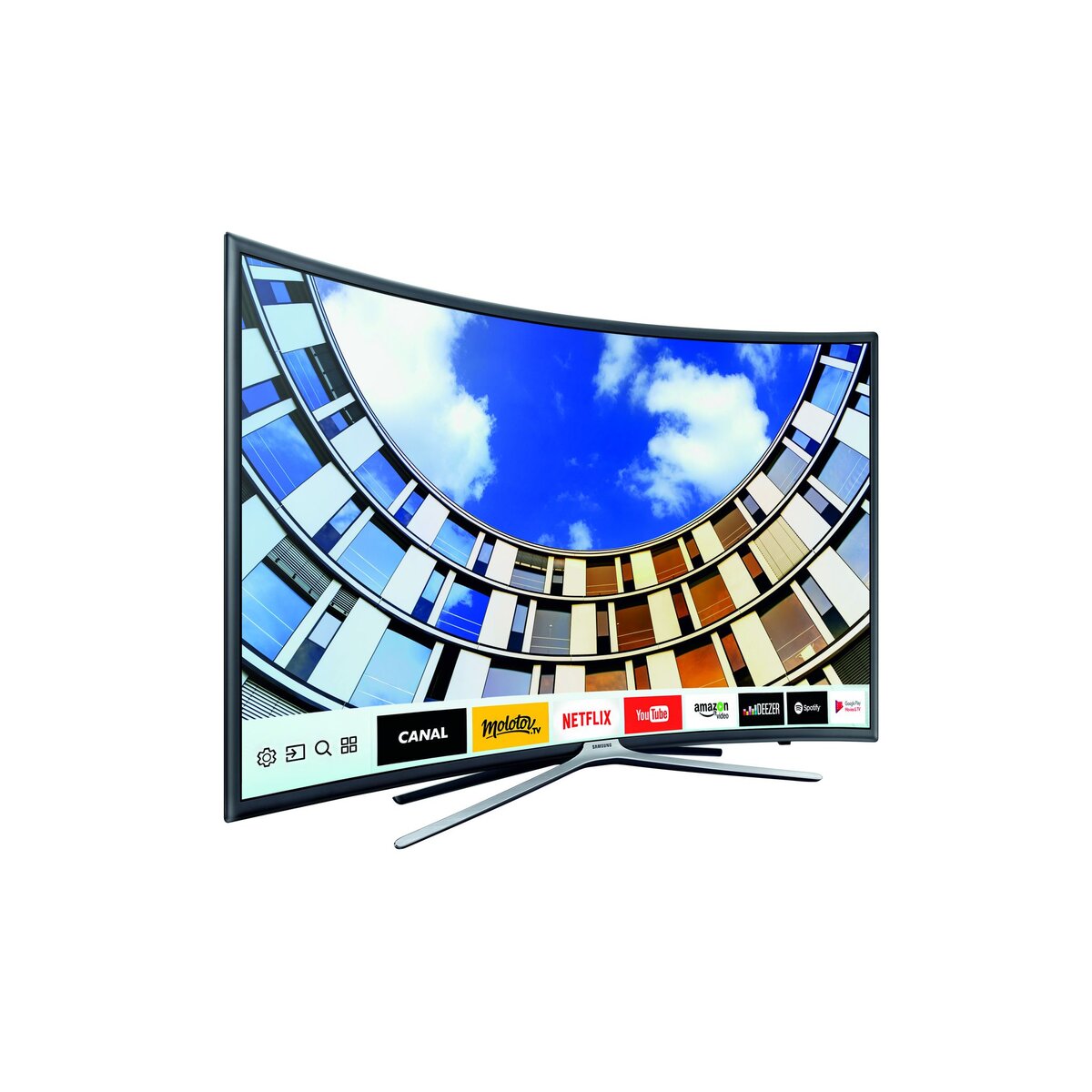 SAMSUNG UE55M6305 - TV - LED - Full HD - 139 cm / 55"-  Smart TV - Silver