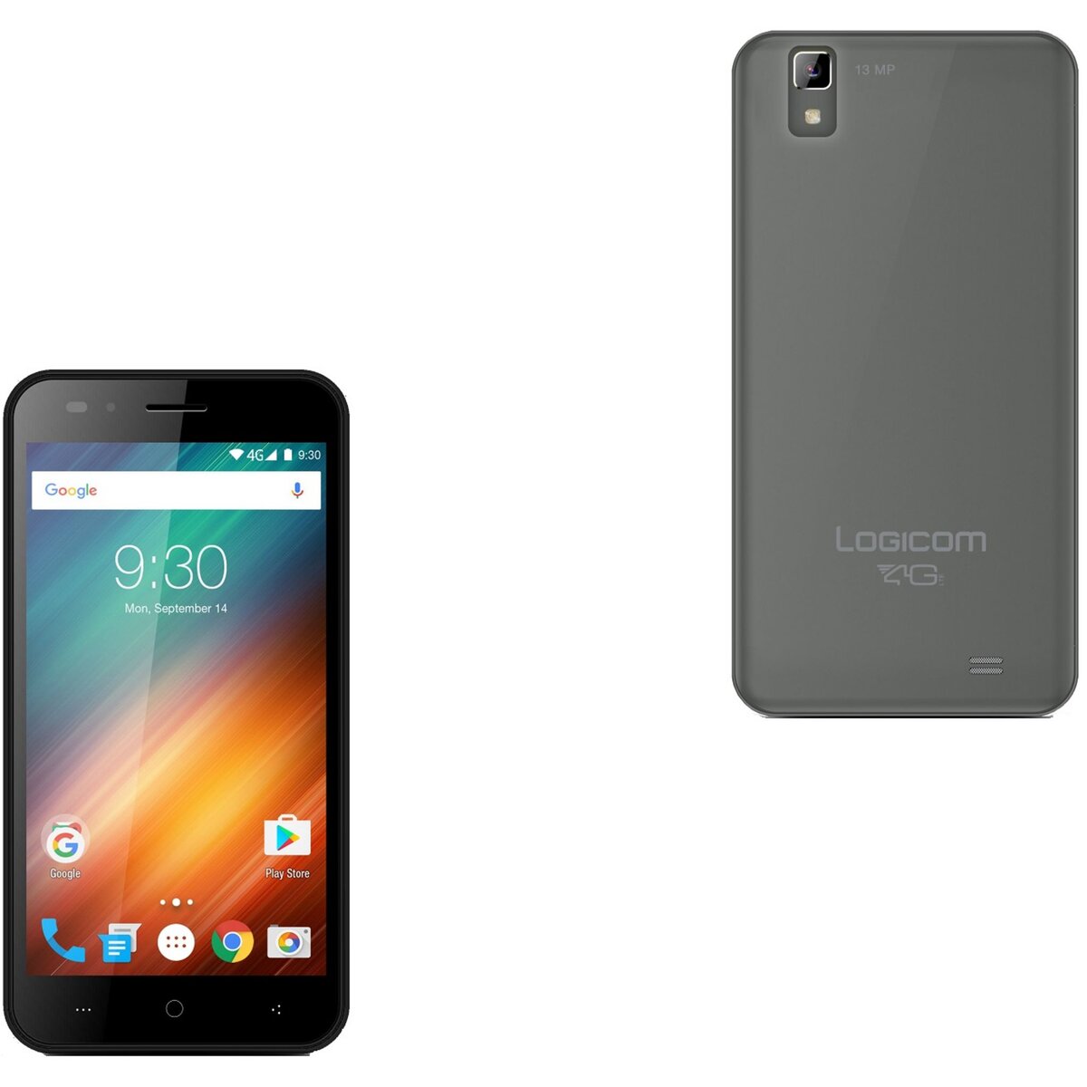 LOGICOM Smartphone - L-ITE 506R HD - Gris - Double sim