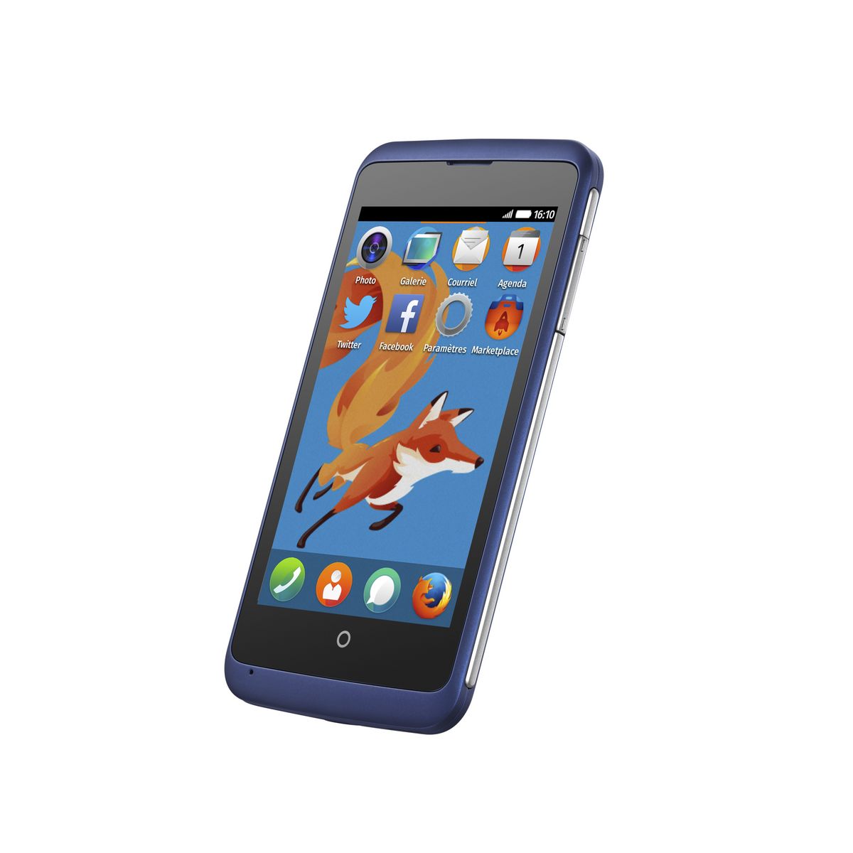 ZTE Smartphone -  Open C - Bleu