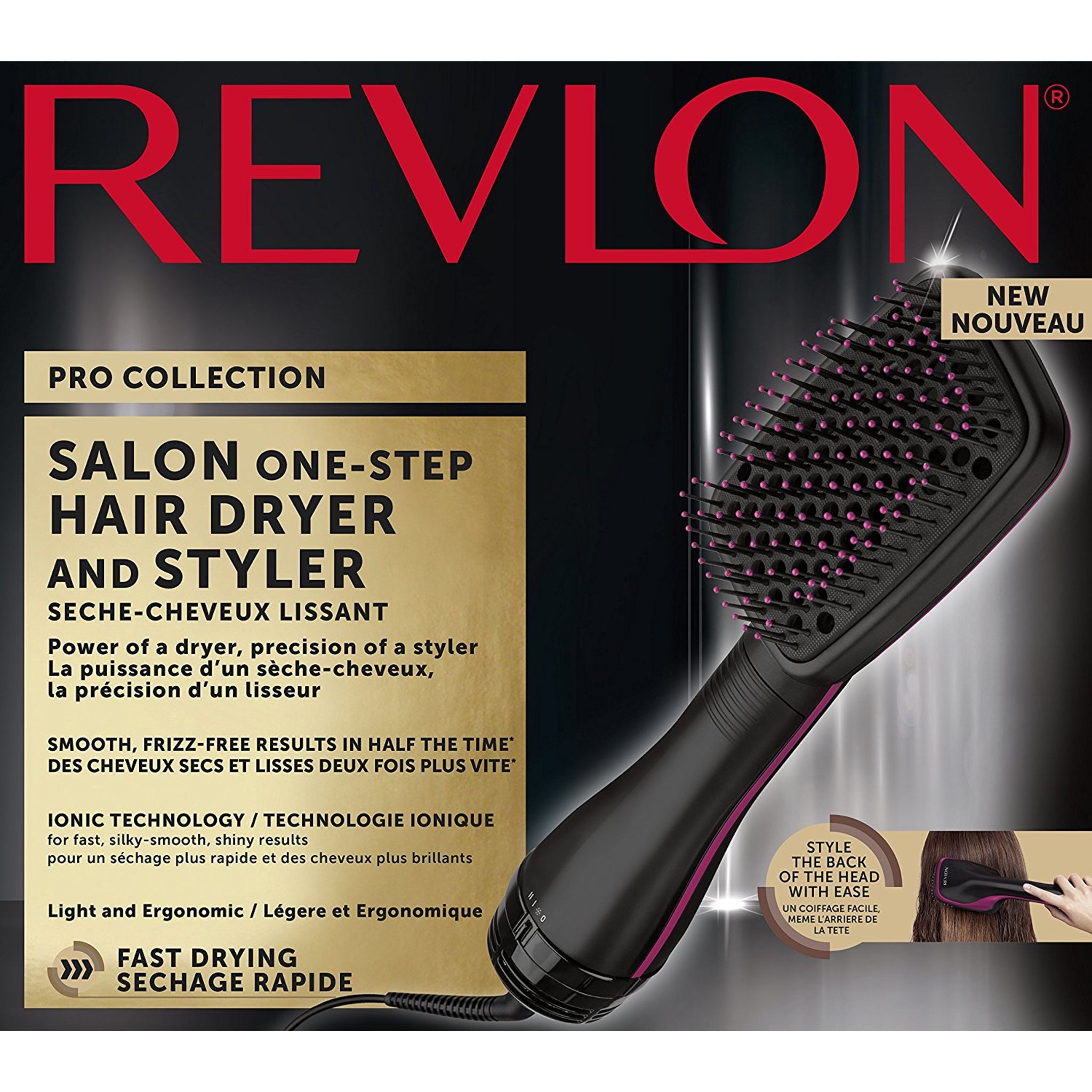 Voir la diapositive 5 : REVLON Sèche cheveux RVDR5212E 24M