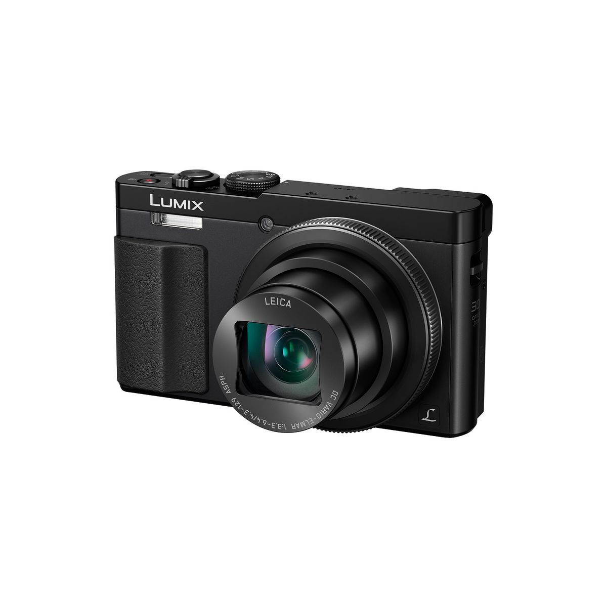 PANASONIC Appareil Photo Compact - TZ70 - Noir - Objectif 6.4-129 mm + Carte SD 16 Go