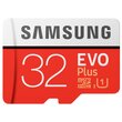 SAMSUNG Carte mémoire Micro SD EVO PLUS 32 Go + adaptateur SD