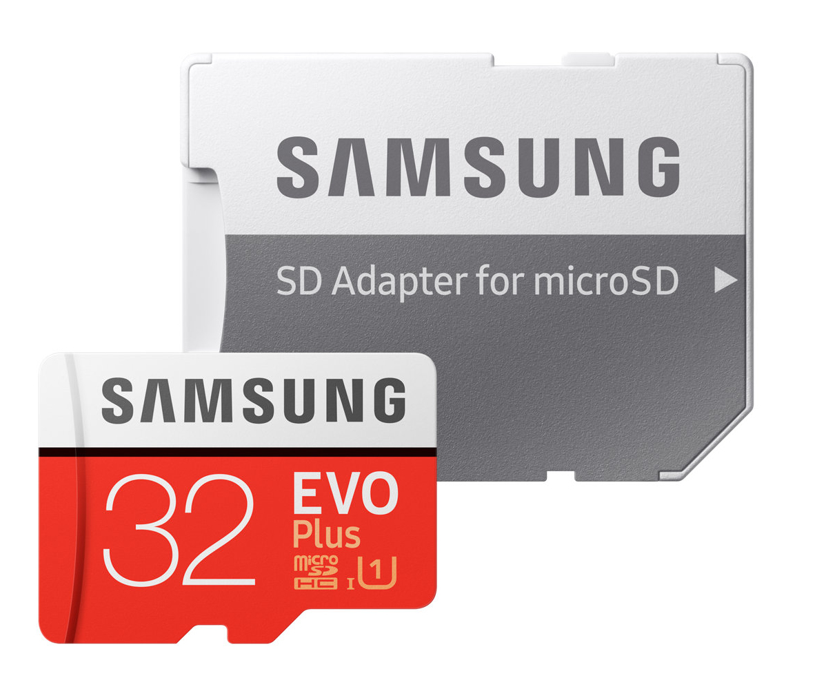 Voir la diapositive 2 : SAMSUNG Carte mémoire Micro SD EVO PLUS 32 Go + adaptateur SD