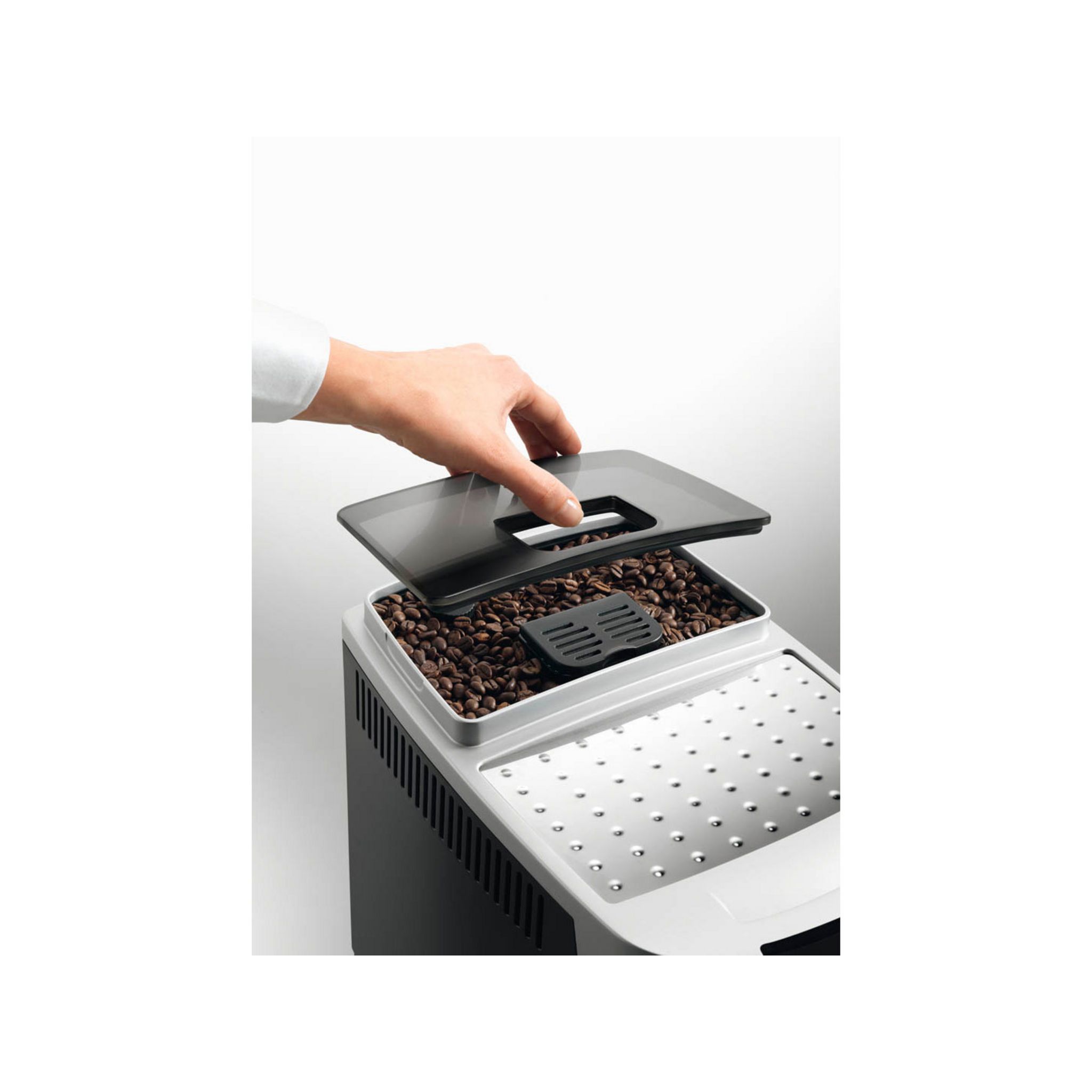 Voir la diapositive 3 : DELONGHI Expresso broyeur ECAM 22.110.SB Magnifica S