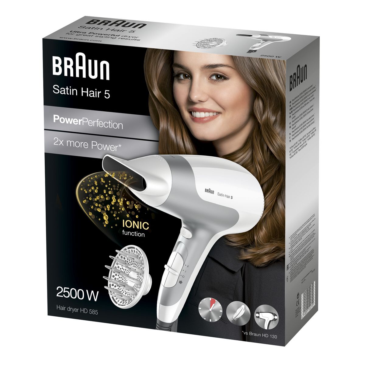 BRAUN Sèche-cheveux Satin Hair 5 HD585