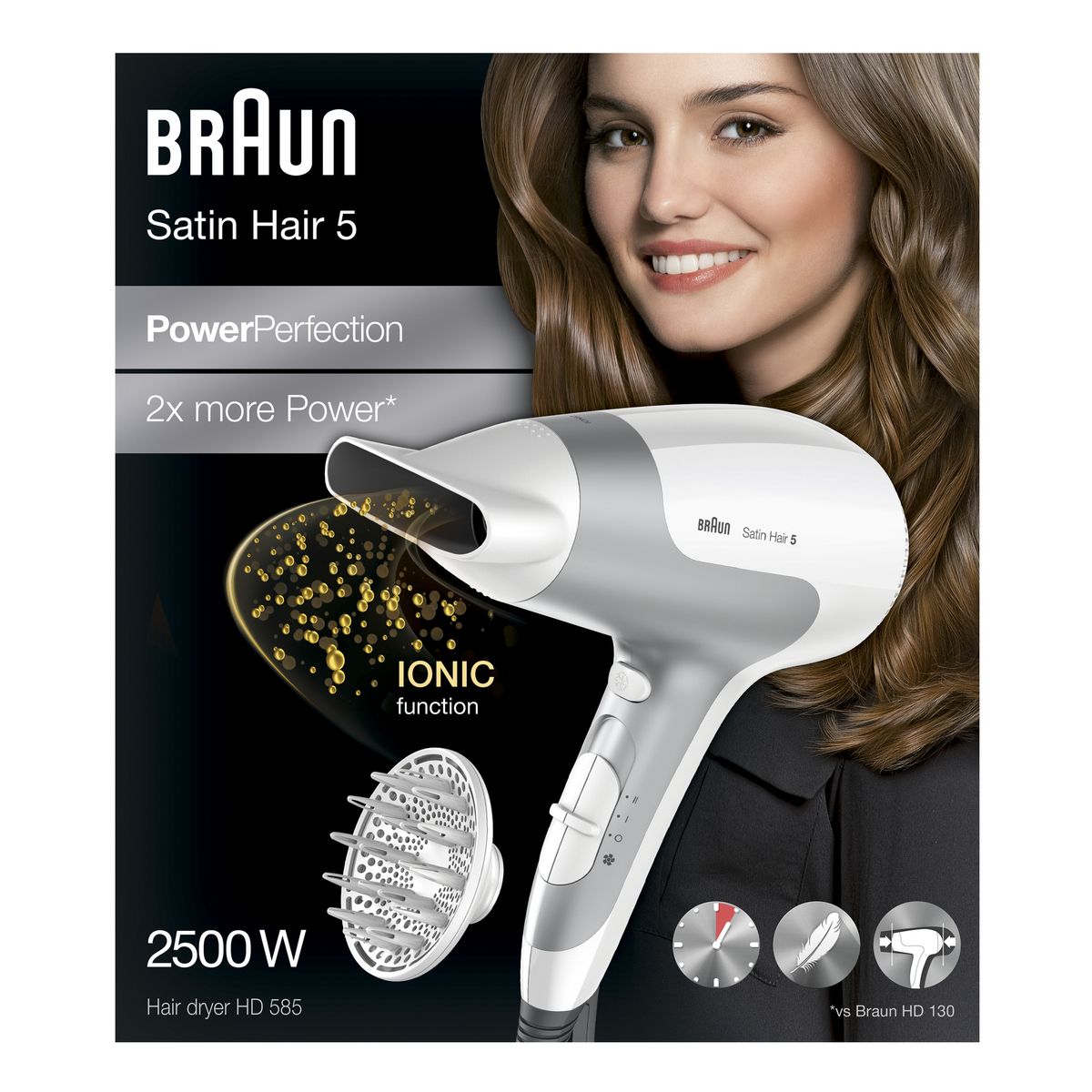 BRAUN Sèche-cheveux Satin Hair 5 HD585