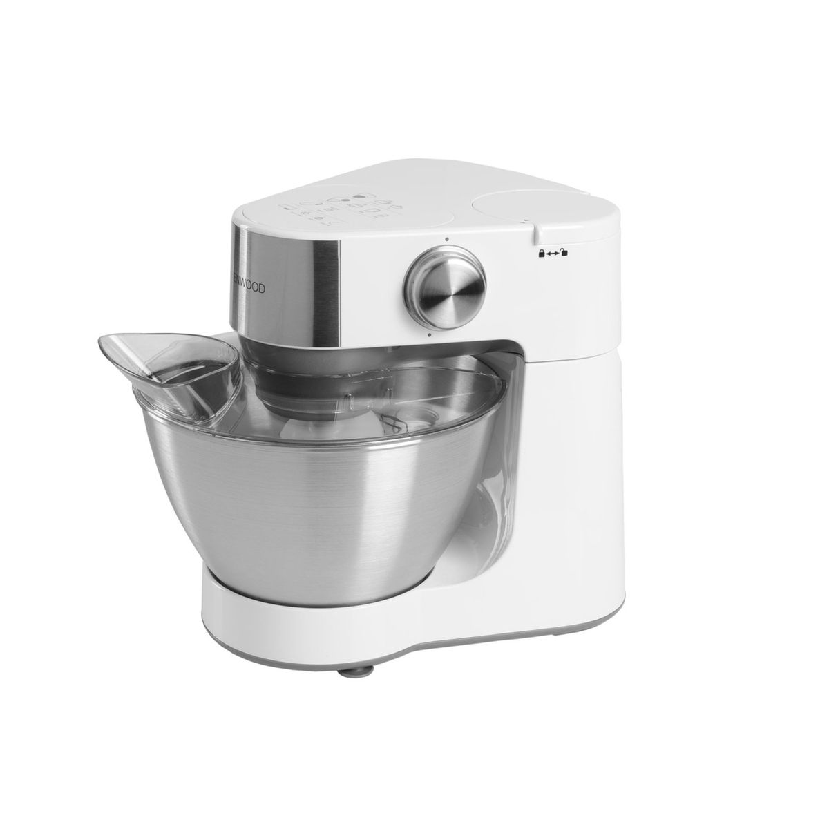 KENWOOD Robot pâtissier KM242 Prospero Blanc Bol Inox 4.3L Blender 1.8L 900W