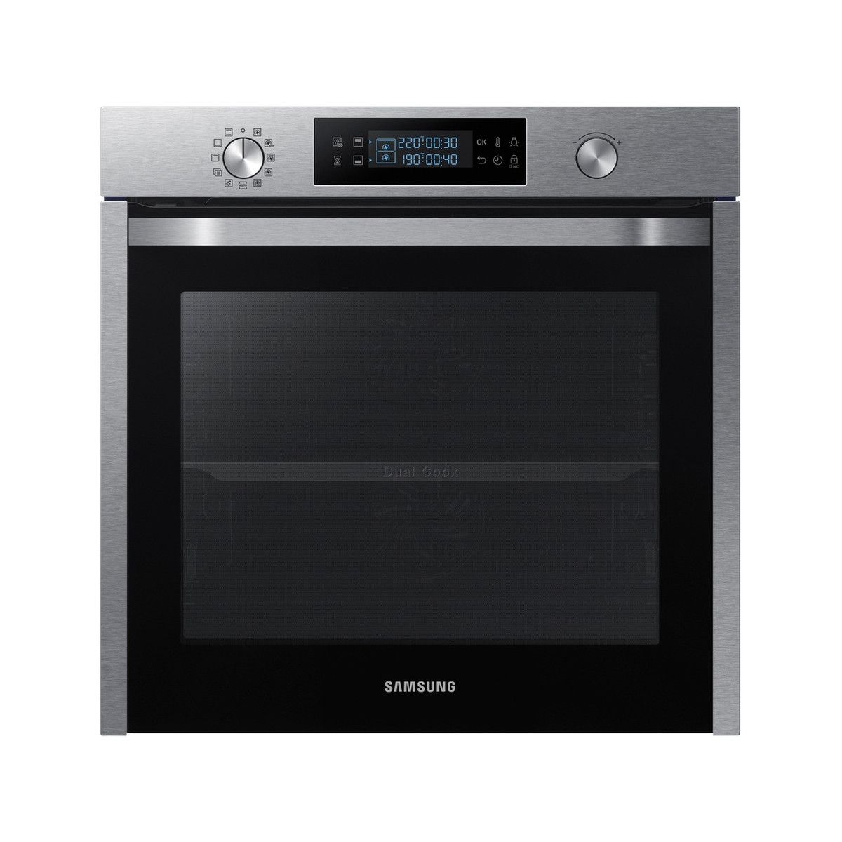 SAMSUNG Four encastrable NV75K5571RS, 75L, Convection naturelle, Chaleur tournante, Nettoyage Pyrolyse