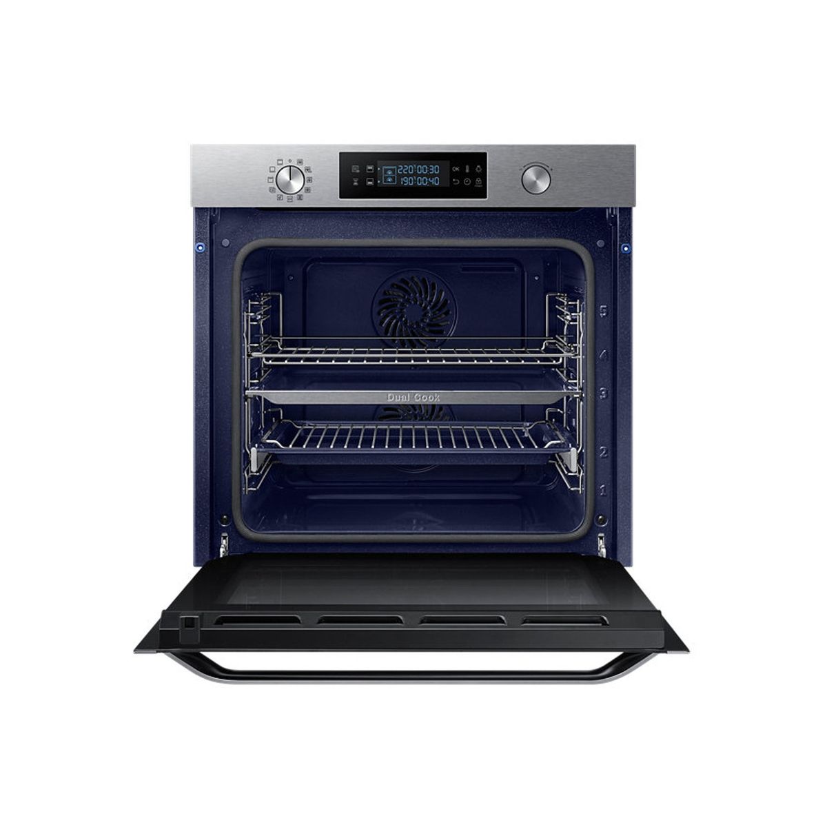 SAMSUNG Four encastrable NV75K5571RS, 75L, Convection naturelle, Chaleur tournante, Nettoyage Pyrolyse