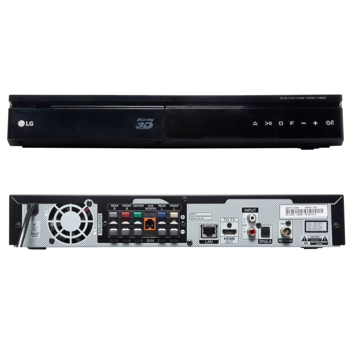 LG LHB655 - Ensemble home cinéma