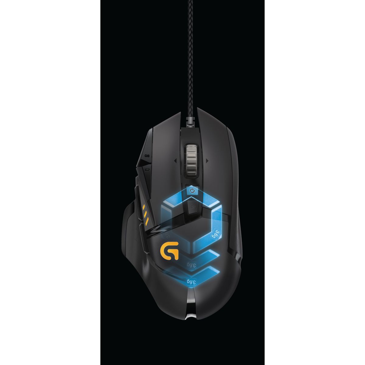 LOGITECH Souris gamer - Filaire - G502 Proteus Core - Noir