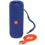 Voir la diapositive 3 : JBL Flip 4 - Bleu - Enceinte portable Bluetooth