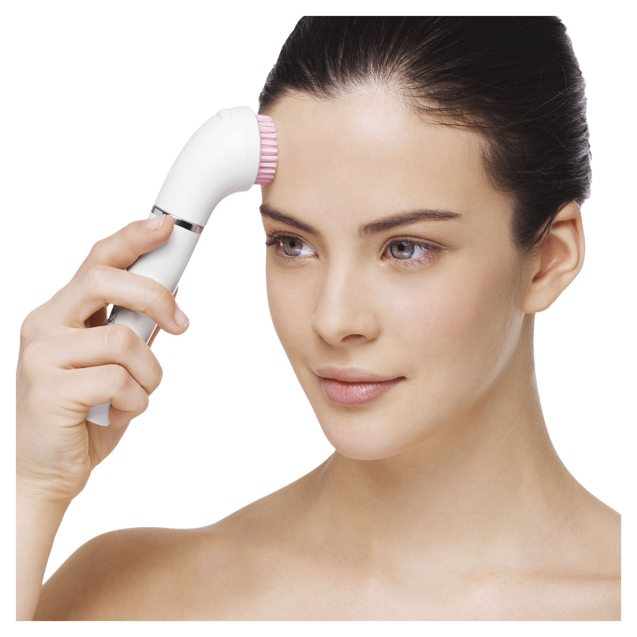 Voir la diapositive 4 : BRAUN Lot de 4 brosses de rechange FaceSpa 80MV pour soins visage