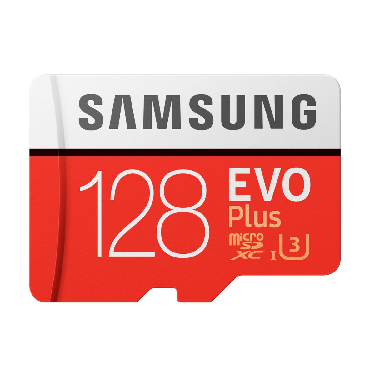 SAMSUNG Carte mémoire Micro SD EVO Plus 128 Go + adaptateur SD