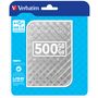 Voir la diapositive 5 : VERBATIM Disque dur externe 500 Go Store 'n' Go 2,5" gris