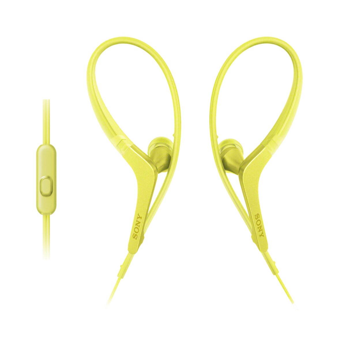 SONY MDR-AS210AP - Jaune - Écouteurs intra-auriculaires Sport