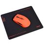 Voir la diapositive 1 : PORT Souris sans fil Neon Rouge + Tapis de souris