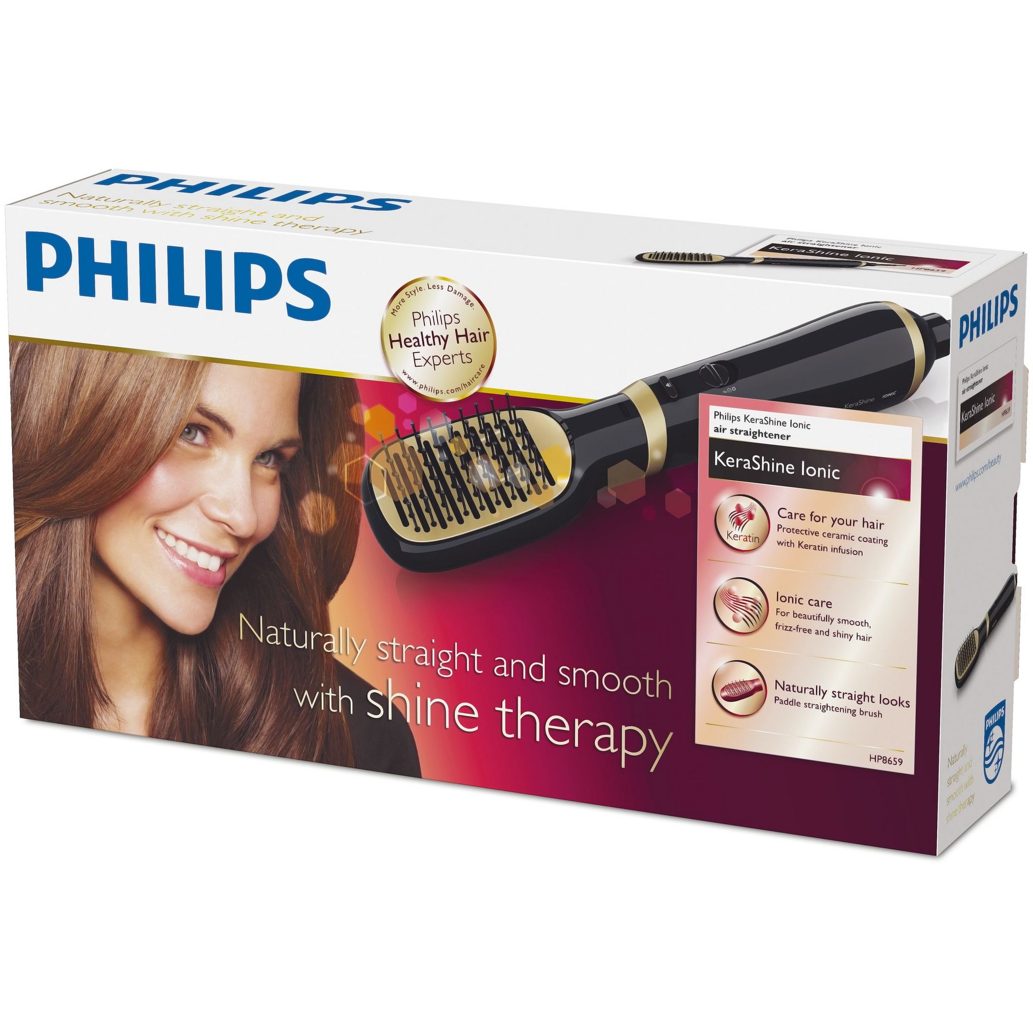 Voir la diapositive 3 : PHILIPS Brosse soufflante HP8659/00