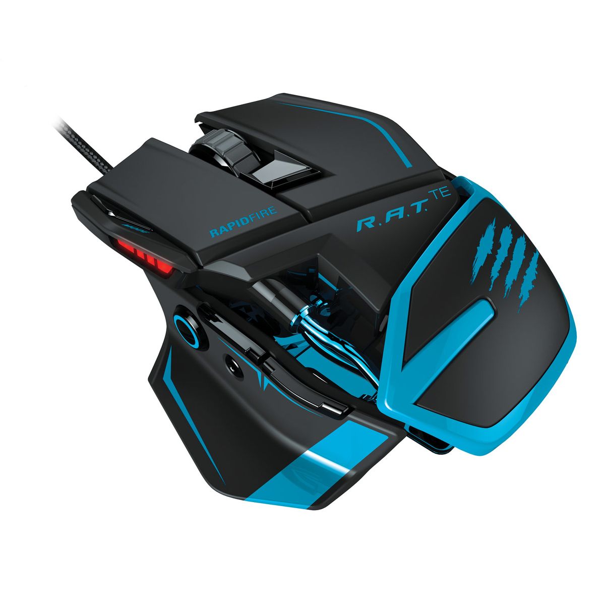 MADCATZ Souris R.A.T. Tournament Edition - Noir et bleu