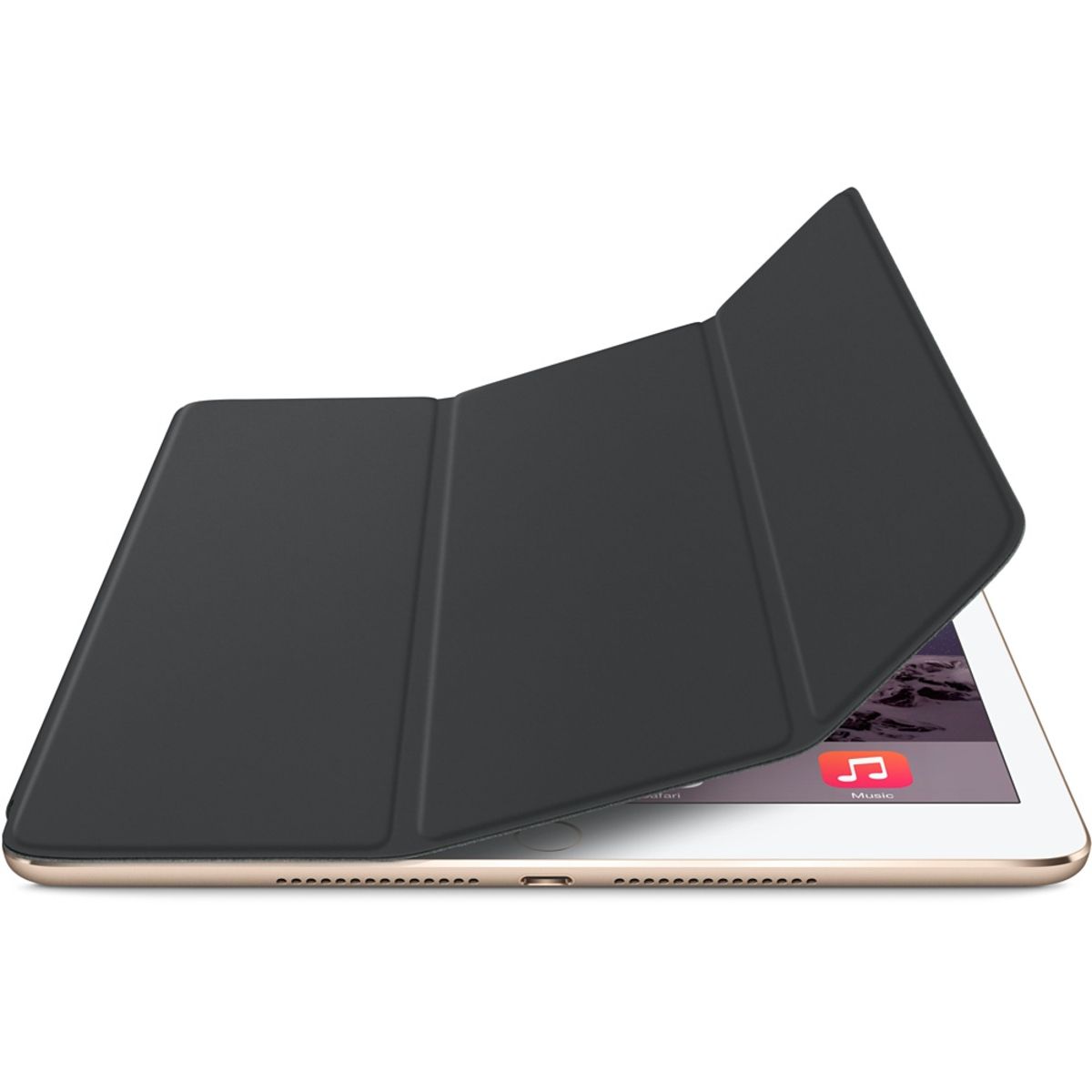 APPLE housse pour tablette Smart Cover noir pour iPad Air 2