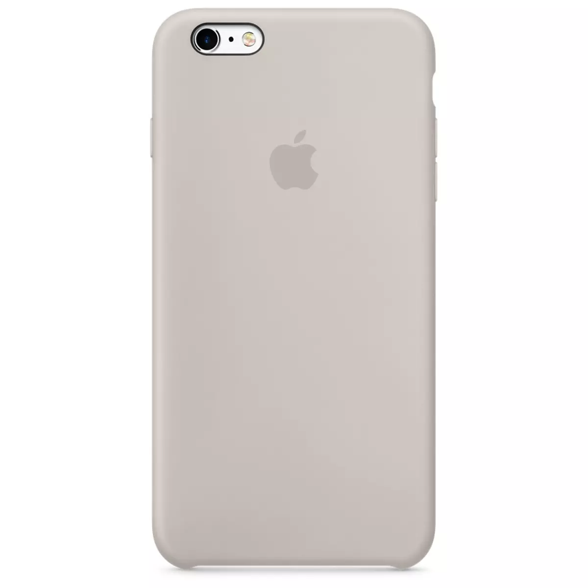 APPLE Coque silicone iPhone 6+/6S+ - Gris sable