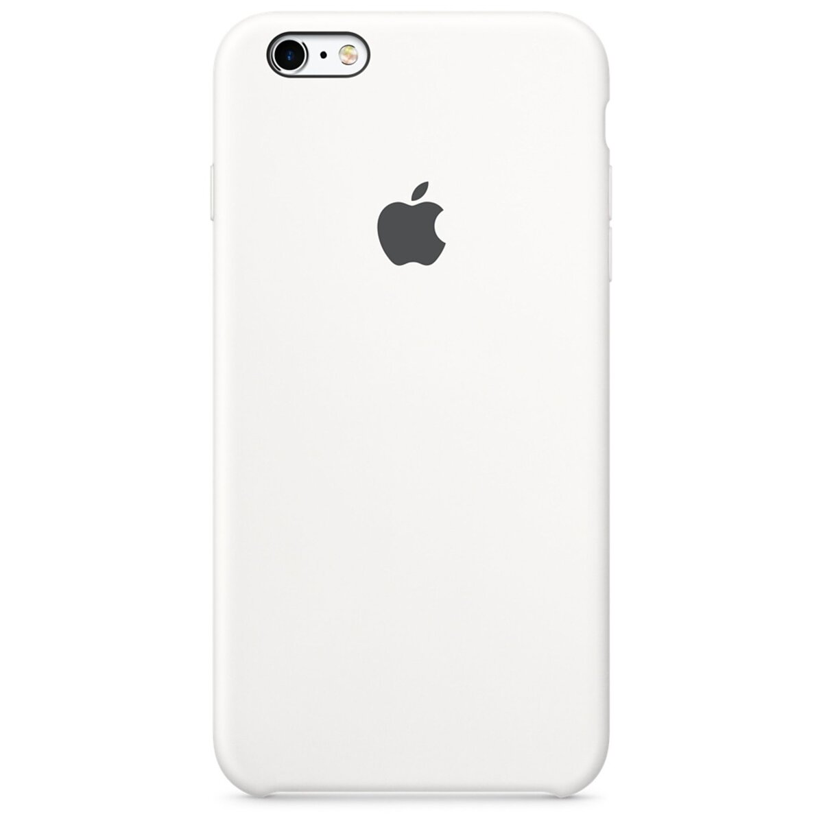 APPLE Coque silicone iPhone 6/6S - Blanc