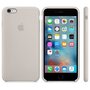 APPLE Coque silicone iPhone 6+/6S+ - Gris sable