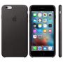 Voir la diapositive 3 : APPLE Coque cuir iPhone 6+/6S+ - Noir
