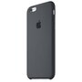 APPLE Coque silicone iPhone 6/6S - Gris anthracite